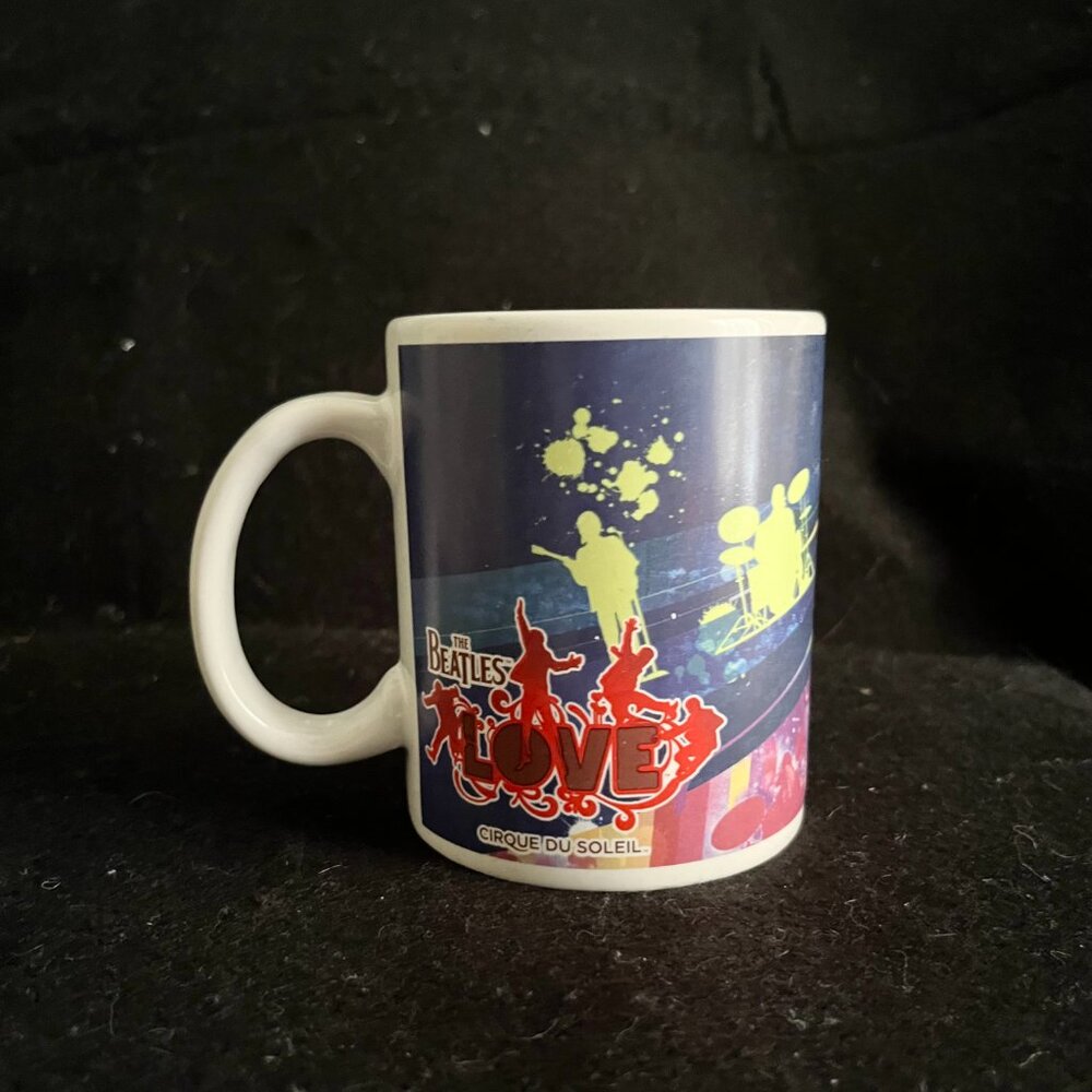 NWOT Beatles Cirque Du Soleil “Get Back” Ceramic Mug/Cup